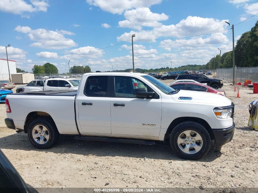 2021 Ram 1500 Tradesman Quad Cab 4X2 6'4 Box VIN: 1C6SRECG2MN711347 Lot: 40296996