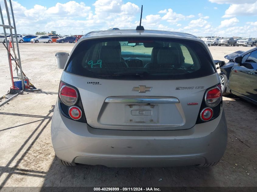 1G1JE6SB2F4201173 2015 Chevrolet Sonic Ltz Auto