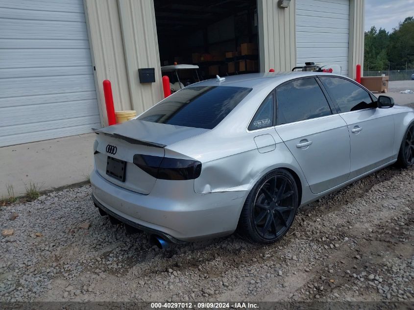 2013 Audi A4 2.0T Premium VIN: WAUFFAFLXDN050684 Lot: 40297012