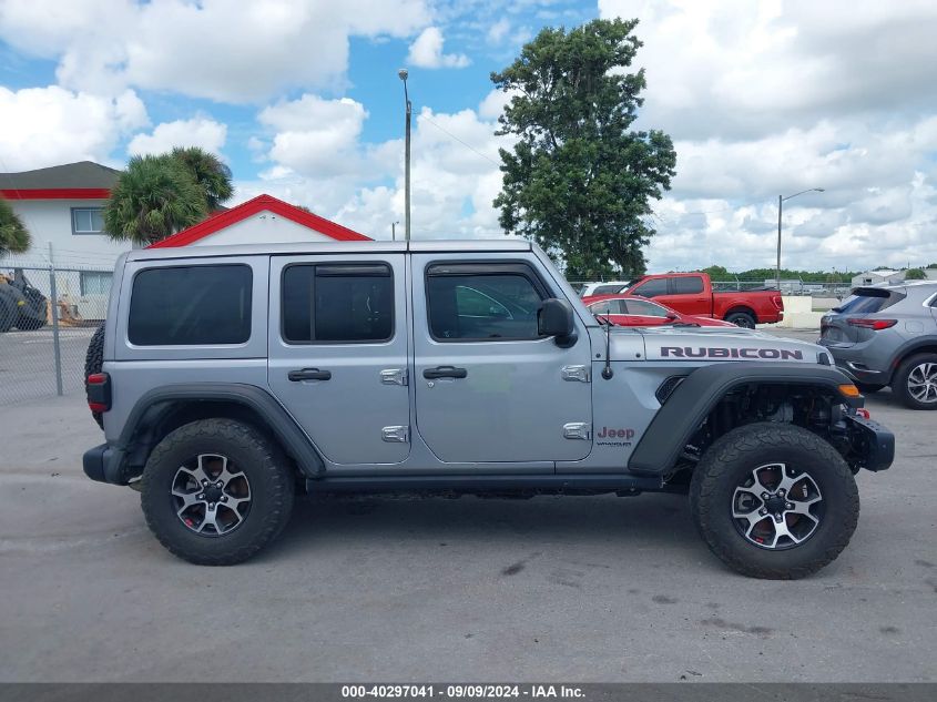 2018 Jeep Wrangler Unlimited Rubicon 4X4 VIN: 1C4HJXFG2JW107191 Lot: 40297041