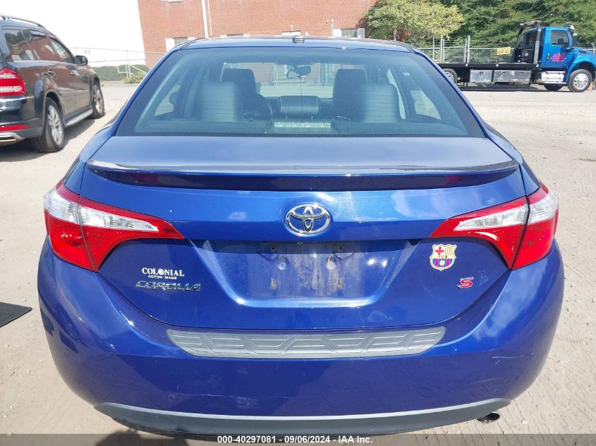 2014 Toyota Corolla S Plus VIN: 2T1BURHE6EC210374 Lot: 40297081