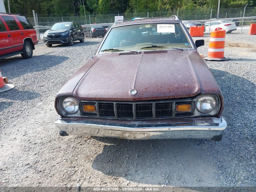 1976 Amc Hornet VIN: A6A087A721195 Lot: 40297098