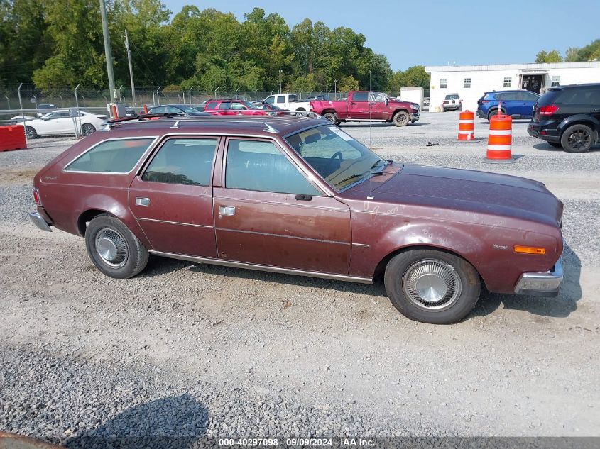 1976 Amc Hornet VIN: A6A087A721195 Lot: 40297098