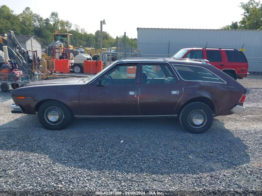 1976 Amc Hornet VIN: A6A087A721195 Lot: 40297098