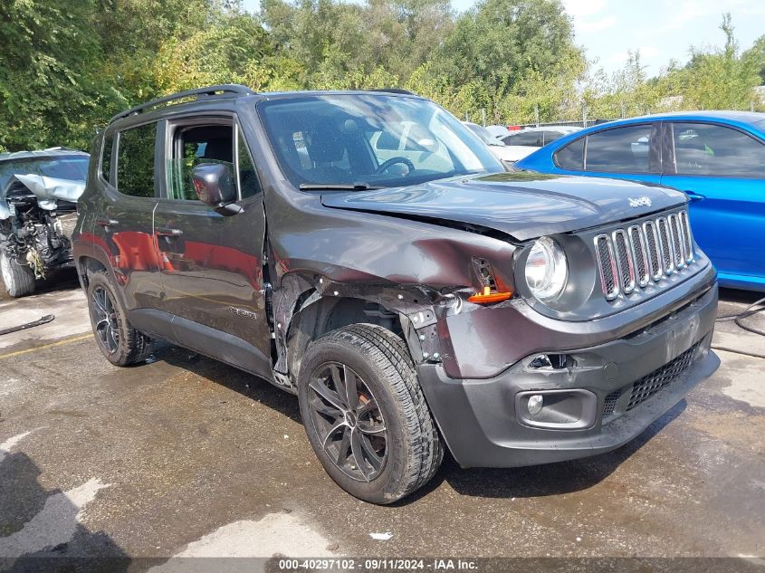 2018 Jeep Renegade Latitude 4X4 VIN: ZACCJBBB4JPJ51923 Lot: 40297102