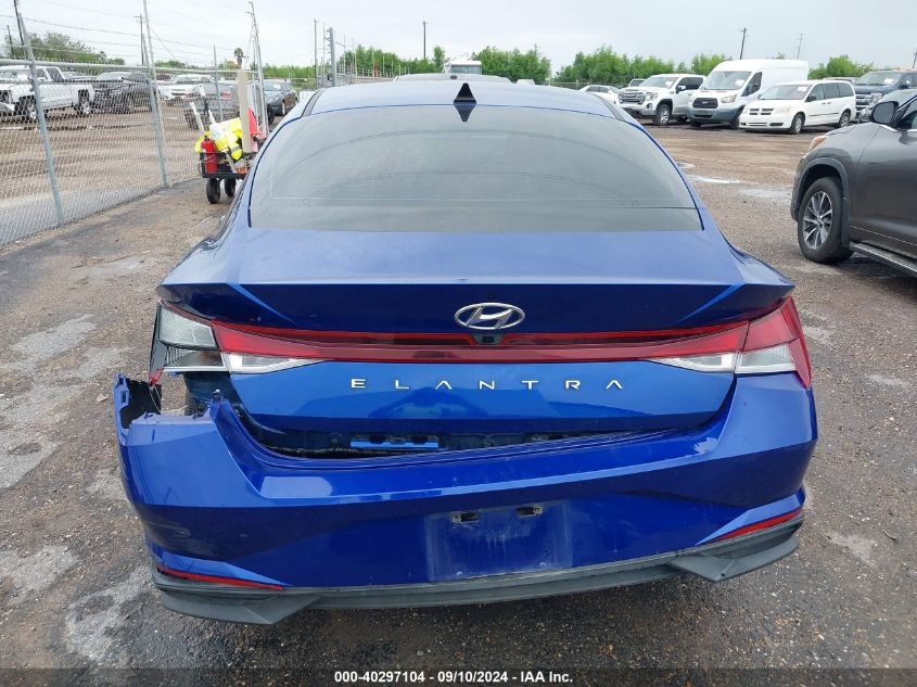 2021 Hyundai Elantra Sel VIN: 5NPLS4AG6MH025858 Lot: 40297104