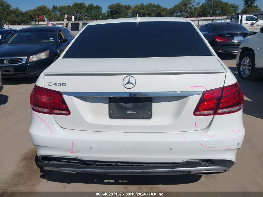 2016 Mercedes-Benz E 400 VIN: WDDHF6FB9GB254307 Lot: 40297137