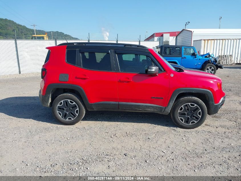 2017 Jeep Renegade Trailhawk VIN: ZACCJBCB1HPG52795 Lot: 40297144