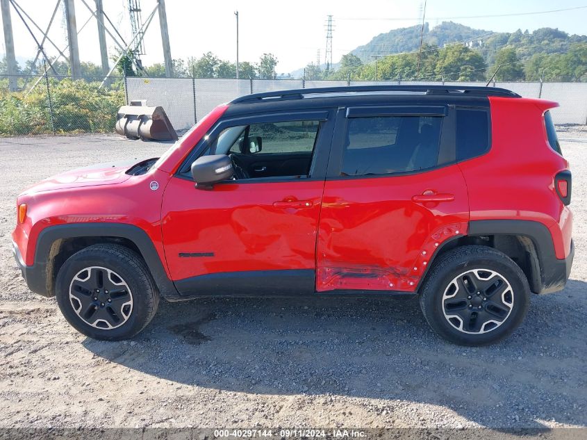 2017 Jeep Renegade Trailhawk VIN: ZACCJBCB1HPG52795 Lot: 40297144