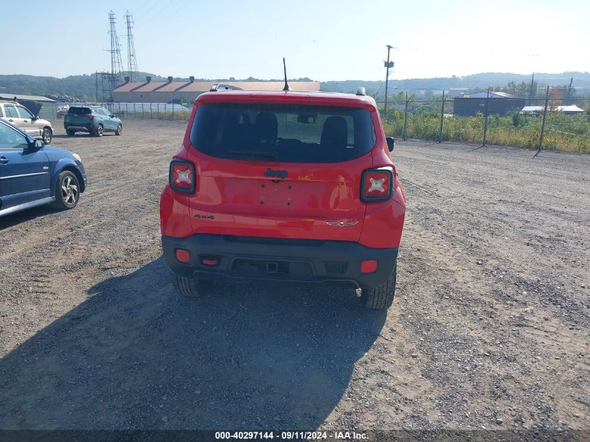 2017 Jeep Renegade Trailhawk VIN: ZACCJBCB1HPG52795 Lot: 40297144