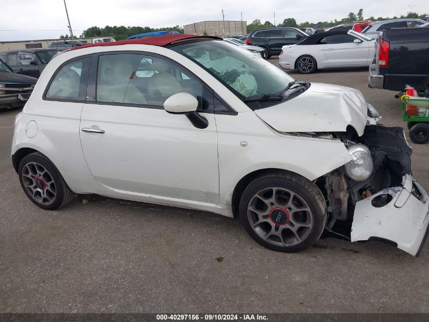 2012 Fiat 500 Pop VIN: 3C3CFFDR4CT380012 Lot: 40297156