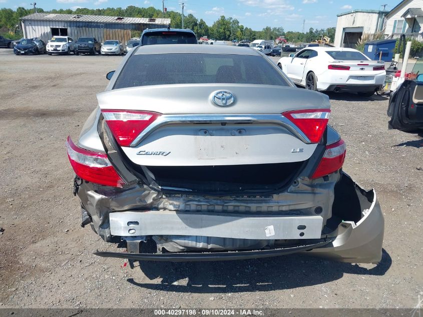 2016 Toyota Camry Le VIN: 4T1BF1FK2GU232877 Lot: 40297198