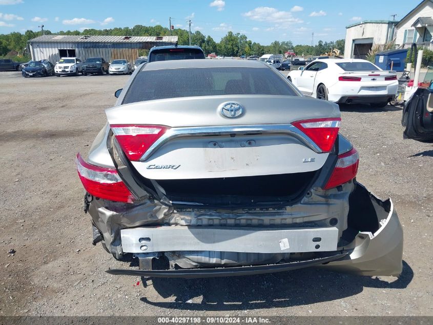 2016 Toyota Camry Le VIN: 4T1BF1FK2GU232877 Lot: 40297198