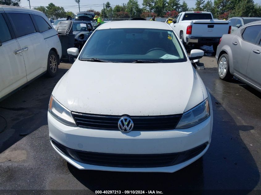 3VWBP7AJ9CM052777 2012 Volkswagen Jetta 2.5L Se