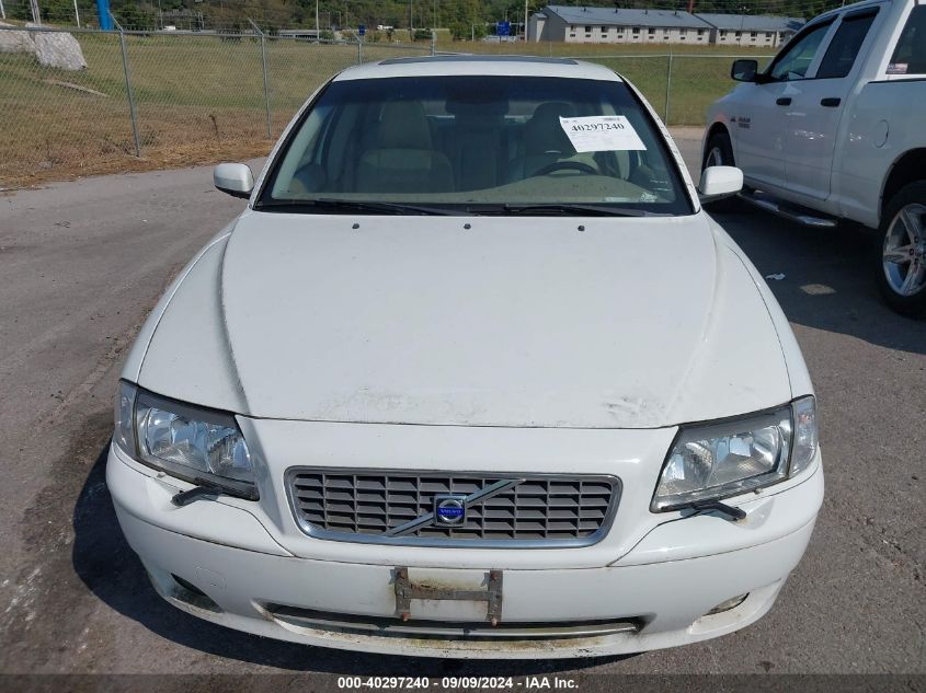 2006 Volvo S80 2.5T VIN: YV1TS592X61443763 Lot: 40297240