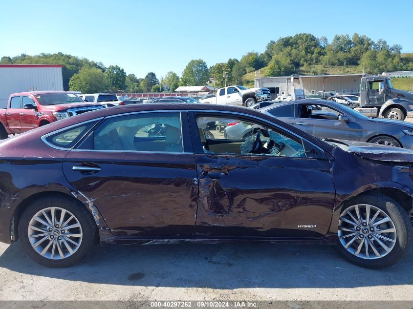 2017 Toyota Avalon Hybrid Limited VIN: 4T1BD1EB4HU058464 Lot: 40297262