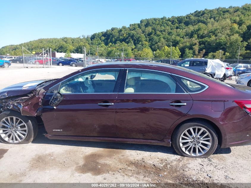 2017 Toyota Avalon Hybrid Limited VIN: 4T1BD1EB4HU058464 Lot: 40297262