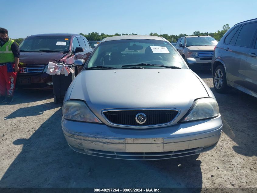 2002 Mercury Sable Ls Premium VIN: 1MEFM55S62A633894 Lot: 40297264