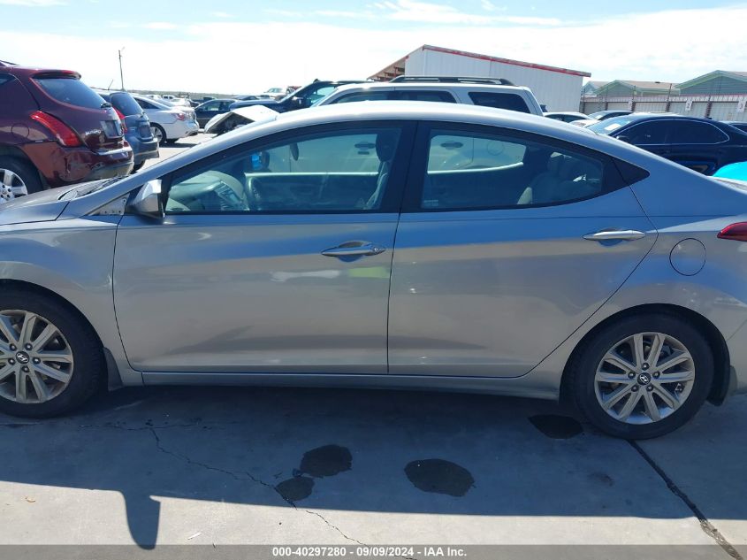 2015 Hyundai Elantra Se VIN: KMHDH4AE4FU300469 Lot: 40297280