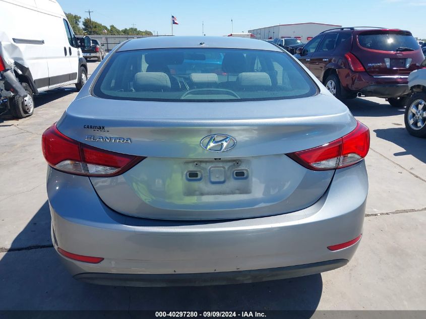 2015 Hyundai Elantra Se VIN: KMHDH4AE4FU300469 Lot: 40297280