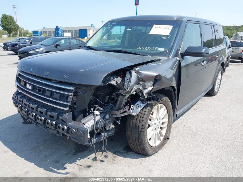 2FMGK5C8XJBA11848 2018 Ford Flex Sel