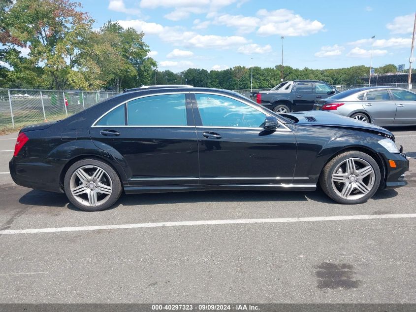 2013 Mercedes-Benz S 550 4Matic VIN: WDDNG9EBXDA504822 Lot: 40297323