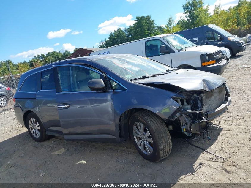 2016 Honda Odyssey Se VIN: 5FNRL5H37GB058791 Lot: 40297363