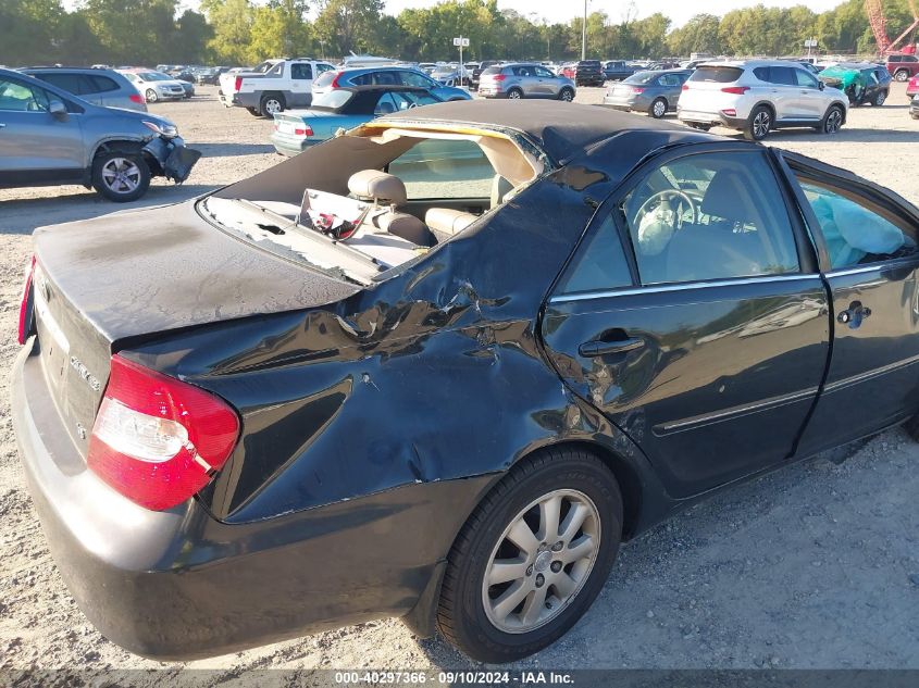 2003 Toyota Camry Le/Xle/Se VIN: 4T1BF32K33U057695 Lot: 40297366