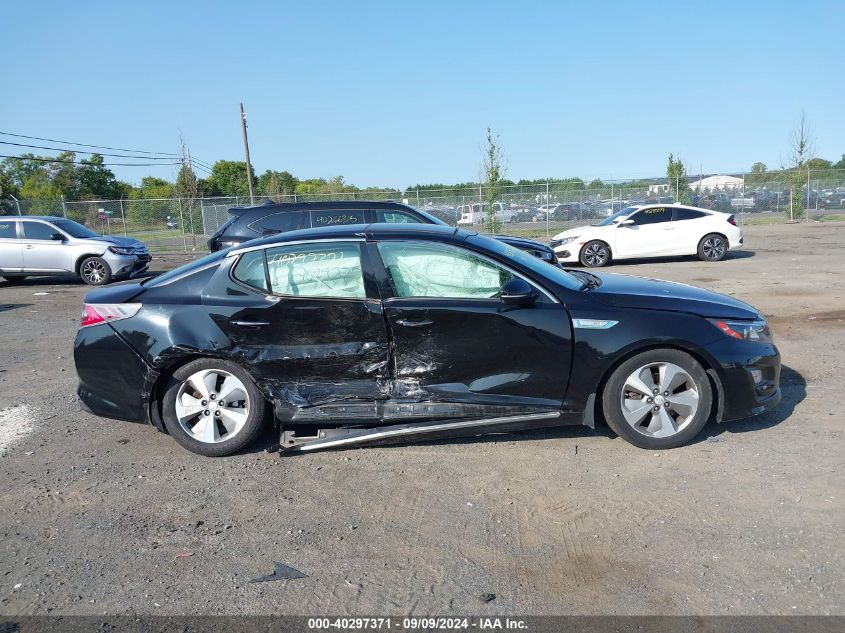 2014 Kia Optima Hybrid Ex VIN: KNAGN4AD3E5076182 Lot: 40297371