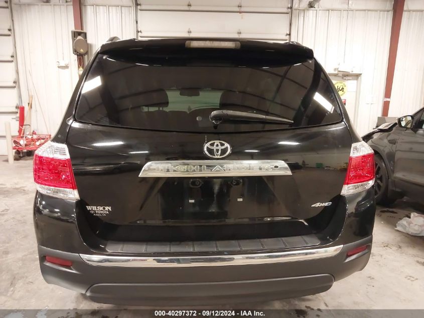 2013 Toyota Highlander Se V6 VIN: 5TDBK3EH0DS194101 Lot: 40297372