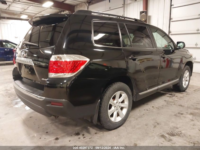 2013 Toyota Highlander Se V6 VIN: 5TDBK3EH0DS194101 Lot: 40297372