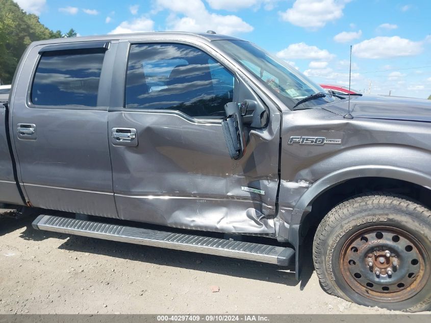 2014 FORD F-150 LARIAT - 1FTFW1ET3EFB41571