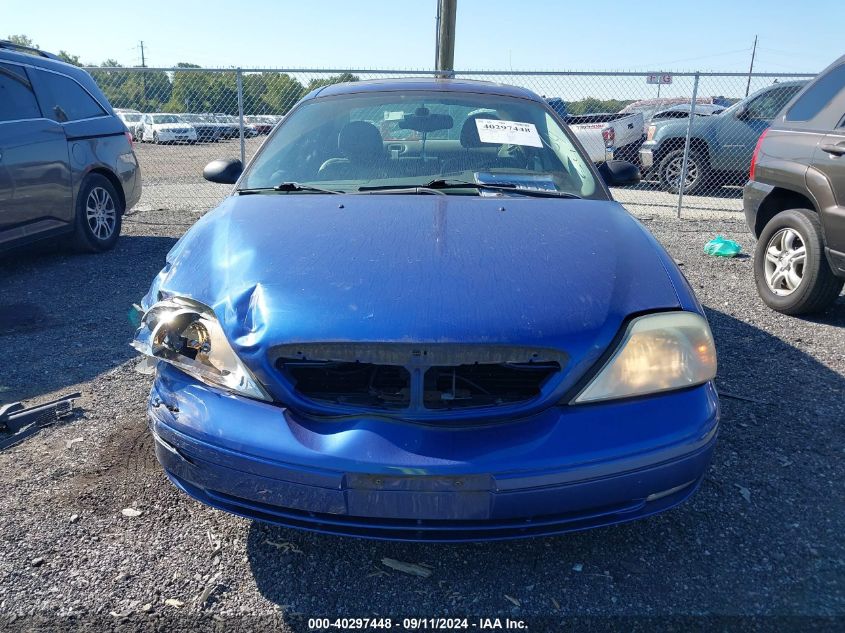 2003 Mercury Sable Ls Premium VIN: 1MEFM55S73G621557 Lot: 40297448