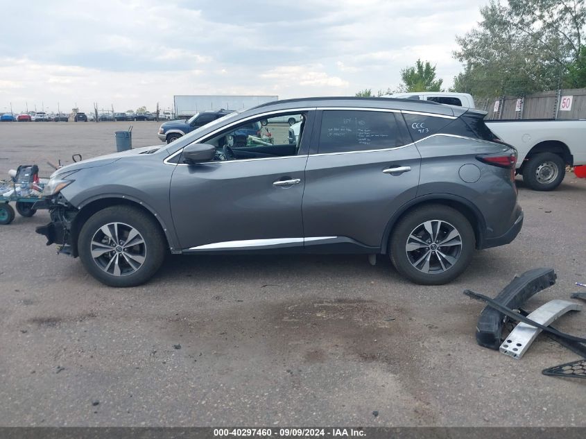 2023 Nissan Murano Sv Intelligent Awd VIN: 5N1AZ2BS9PC139097 Lot: 40297460