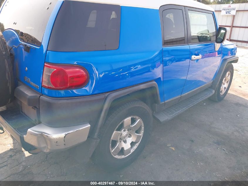 2007 Toyota Fj Cruiser VIN: JTEZU11F070008691 Lot: 40297467