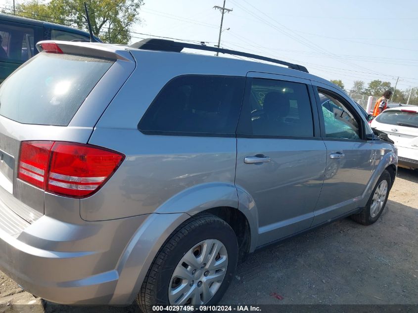 2019 Dodge Journey Se VIN: 3C4PDCAB0KT797621 Lot: 40297496