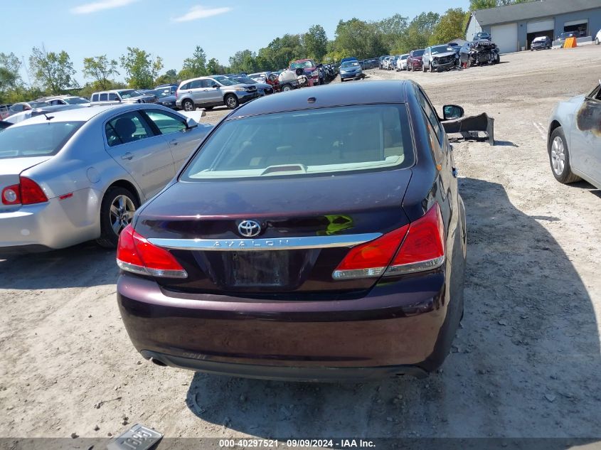 2011 Toyota Avalon Limited VIN: 4T1BK3DB0BU375250 Lot: 40297521