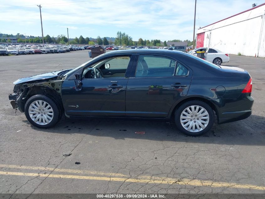 2010 Ford Fusion Hybrid VIN: 3FADP0L38AR233148 Lot: 40297538