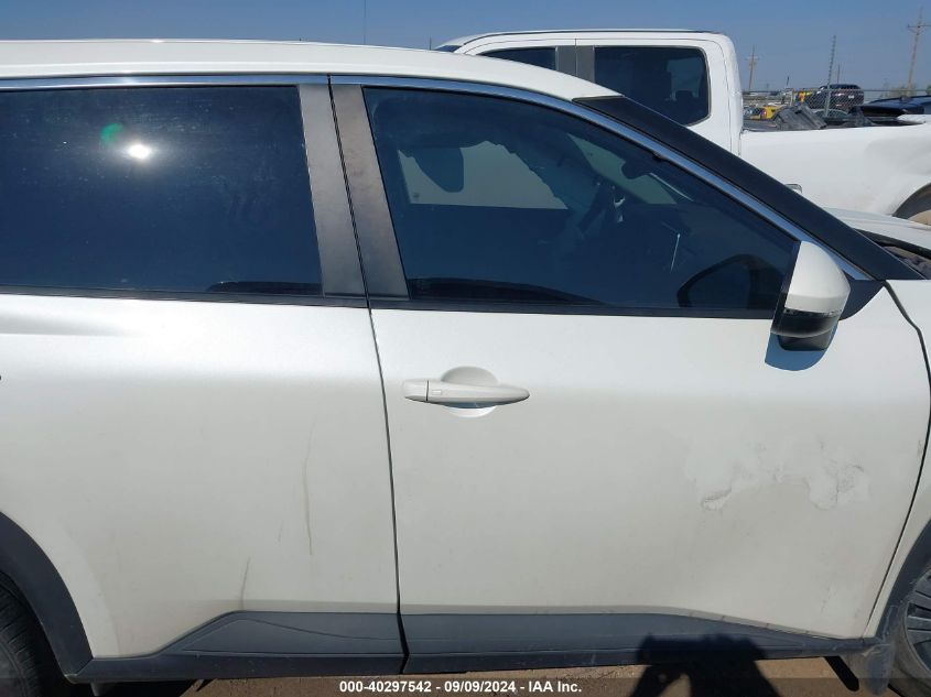 2022 Nissan Rogue Sv Fwd VIN: 5N1BT3BA9NC694227 Lot: 40297542