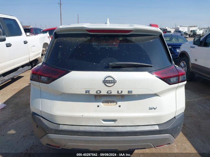 2022 Nissan Rogue Sv Fwd VIN: 5N1BT3BA9NC694227 Lot: 40297542