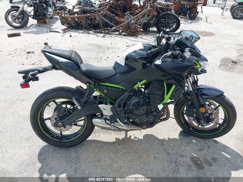 2022 Kawasaki Er650 L VIN: ML5EREL18NDA73790 Lot: 40297543