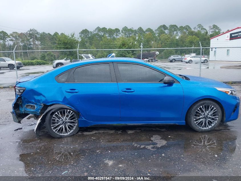 2022 Kia Forte Gt-Line VIN: 3KPF54AD4NE450303 Lot: 40297547