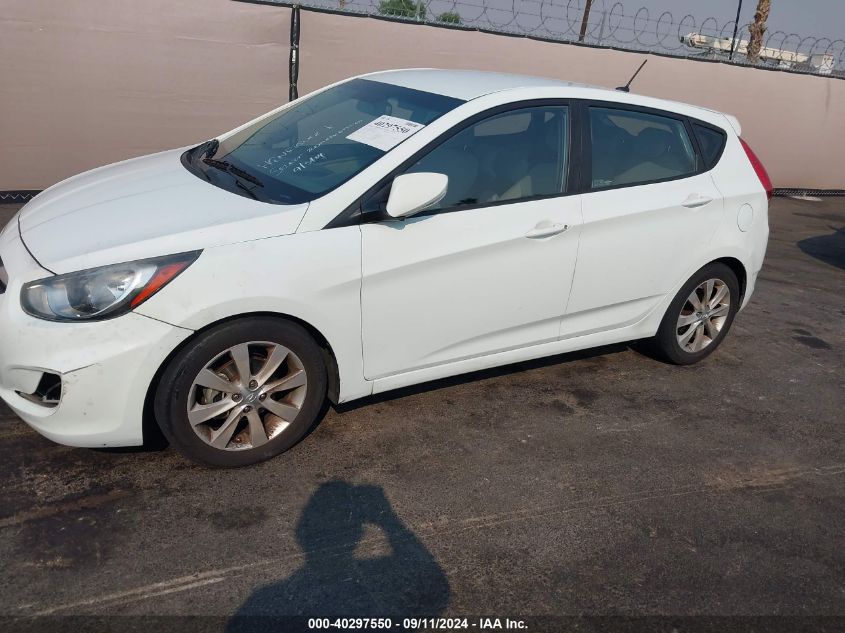 2013 Hyundai Accent Se VIN: KMHCU5AE9DU065318 Lot: 40297550