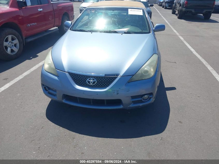 2007 Toyota Camry Solara Sle VIN: 4T1FA38PX7U117741 Lot: 40297554