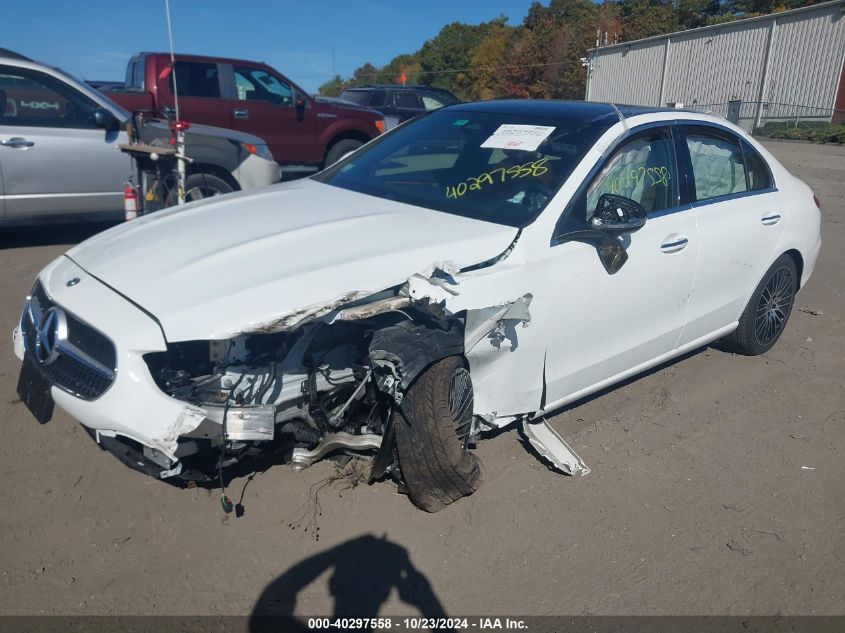 VIN W1KAF4HB0PR098006 2023 Mercedes-Benz C 300, 4Matic no.2