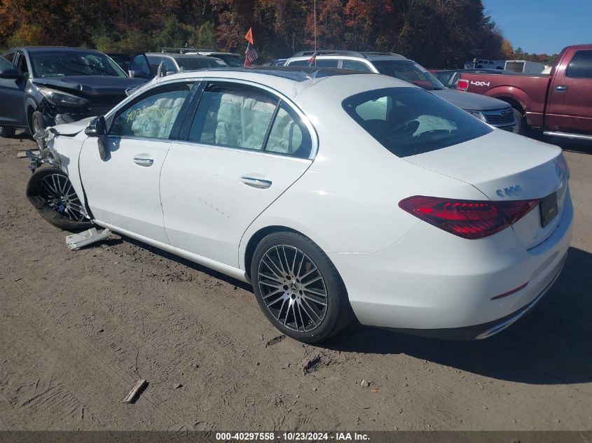 VIN W1KAF4HB0PR098006 2023 Mercedes-Benz C 300, 4Matic no.3