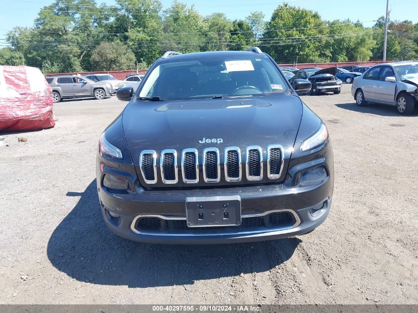 2015 Jeep Cherokee Limited VIN: 1C4PJMDSXFW681854 Lot: 40297595