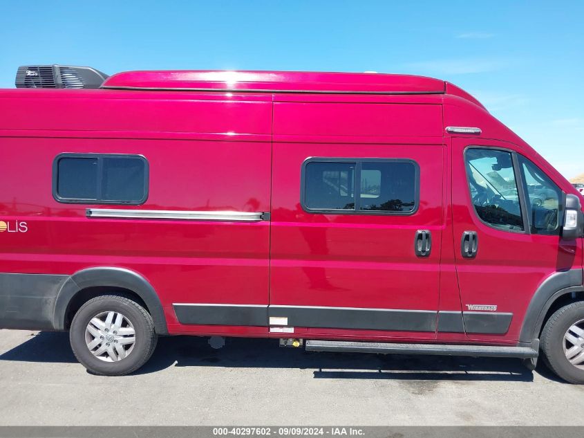 2022 Ram Promaster 3500 Cargo Van High Roof 159 Wb Ext VIN: 3C6MRVJG7NE101669 Lot: 40297602