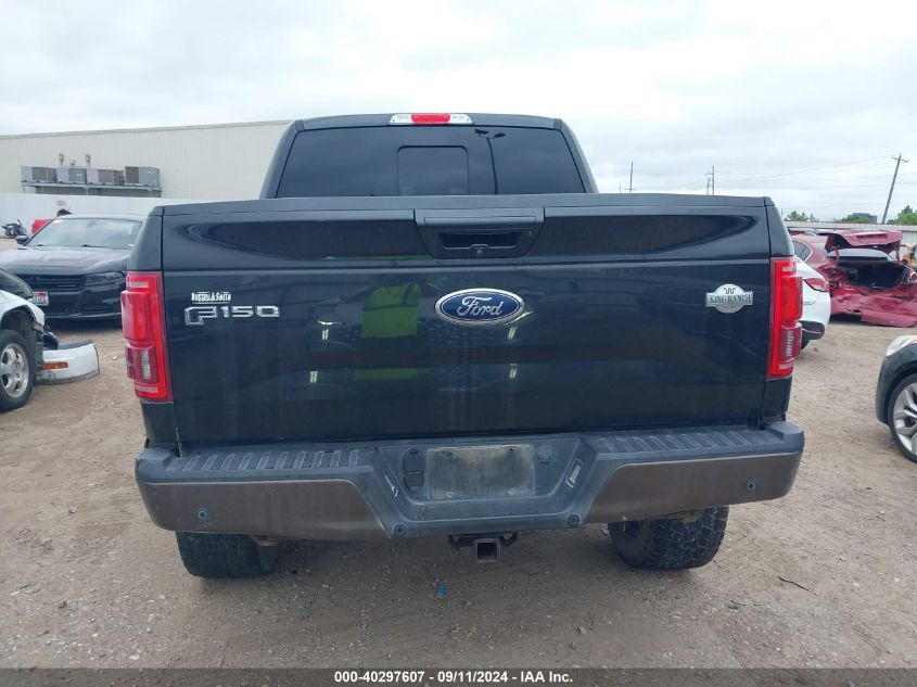 2015 Ford F-150 Supercrew VIN: 1FTEW1EG0FFB82255 Lot: 40297607