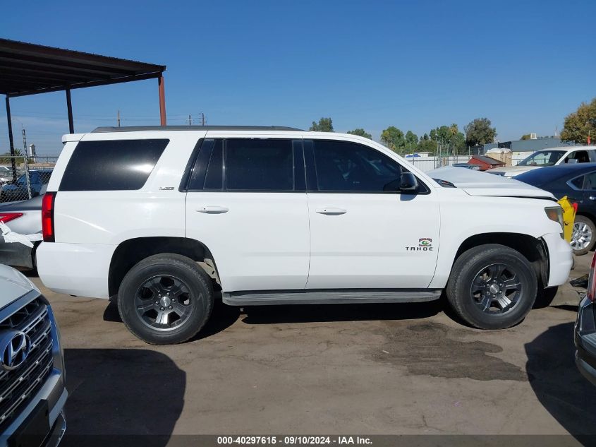 2016 Chevrolet Tahoe Lt VIN: 1GNSKBKC4GR387851 Lot: 40297615